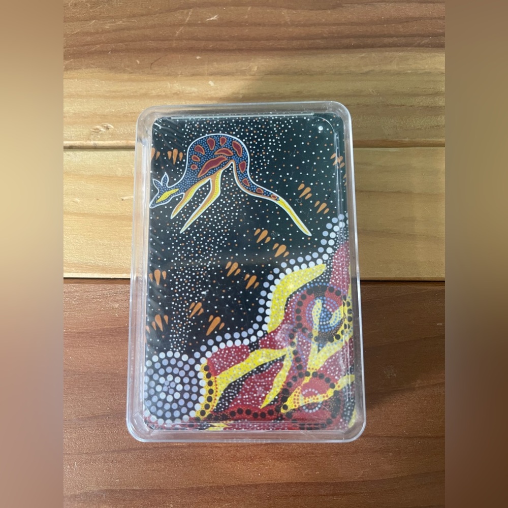 Tobwabba Australian Plastic coated Playing Cards Aboriginal Art Set New